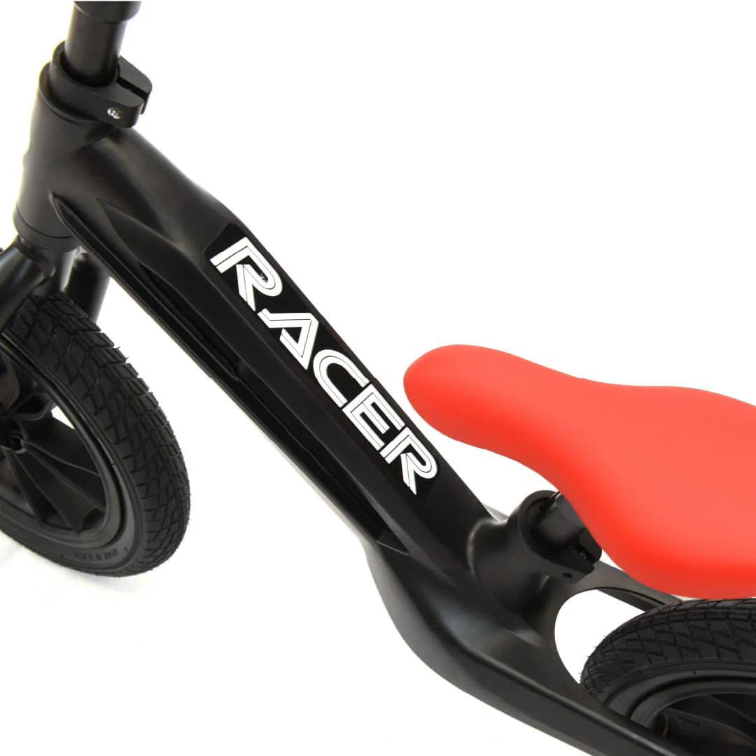 Phantom Black Qplay Racer Balance Bike - Image 6