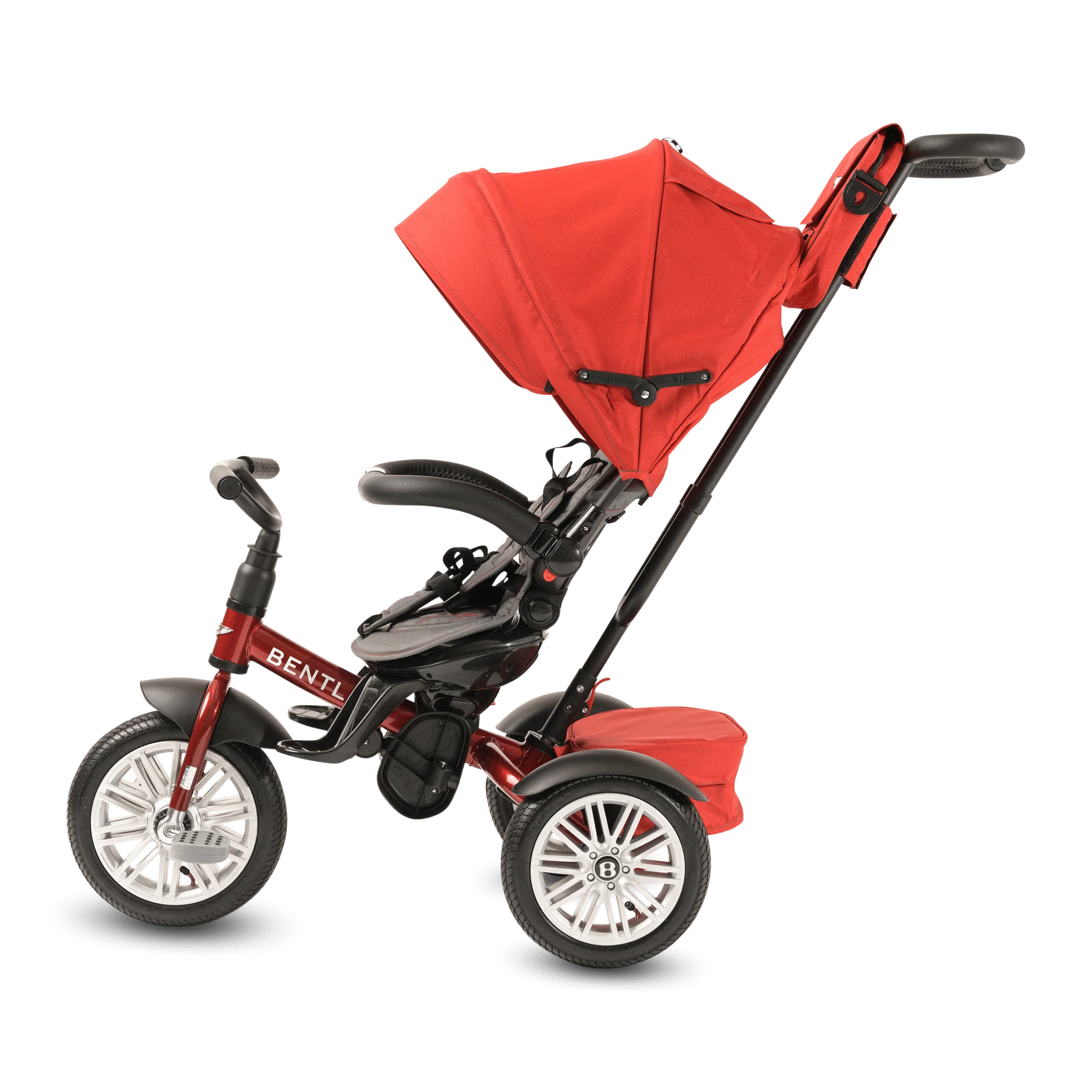 Dragon Red Bentley 6 in 1 Stroller Trike - Image 4