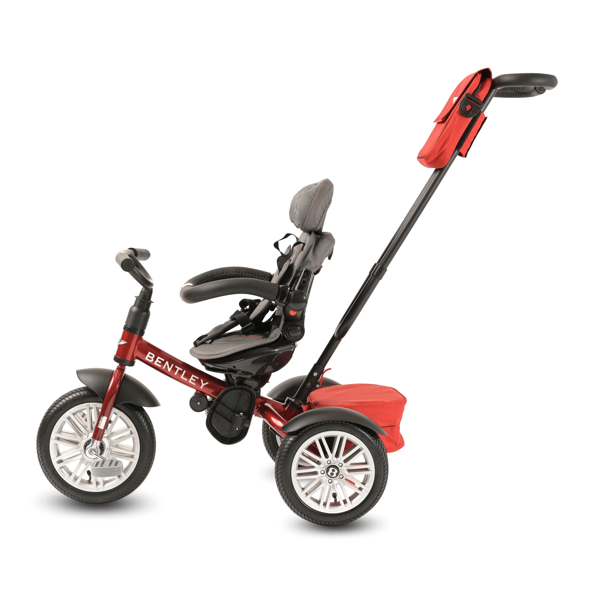 Dragon Red Bentley 6 in 1 Stroller Trike - Image 6