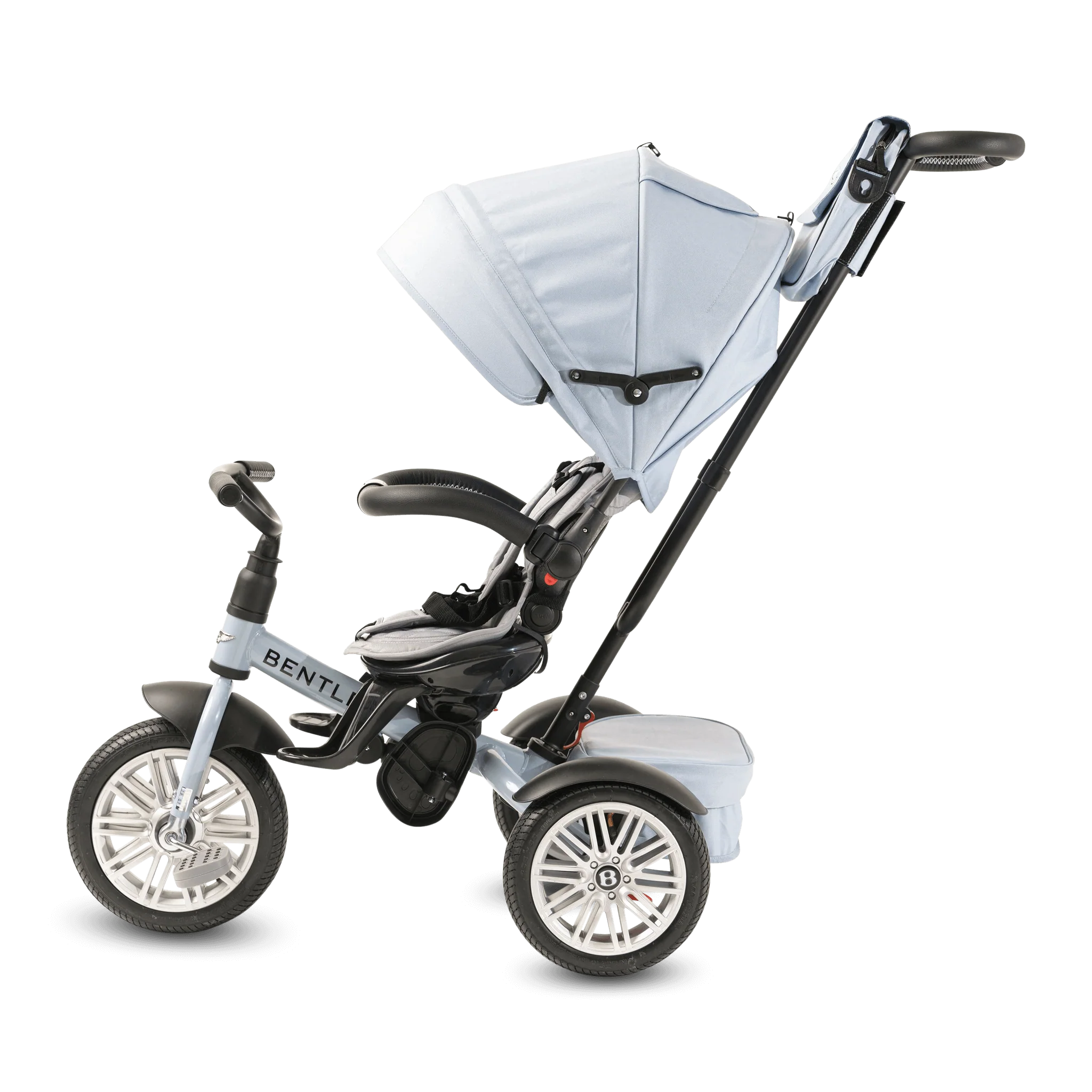 Jetstream Blue Bentley 6 in 1 Stroller Trike - Image 4