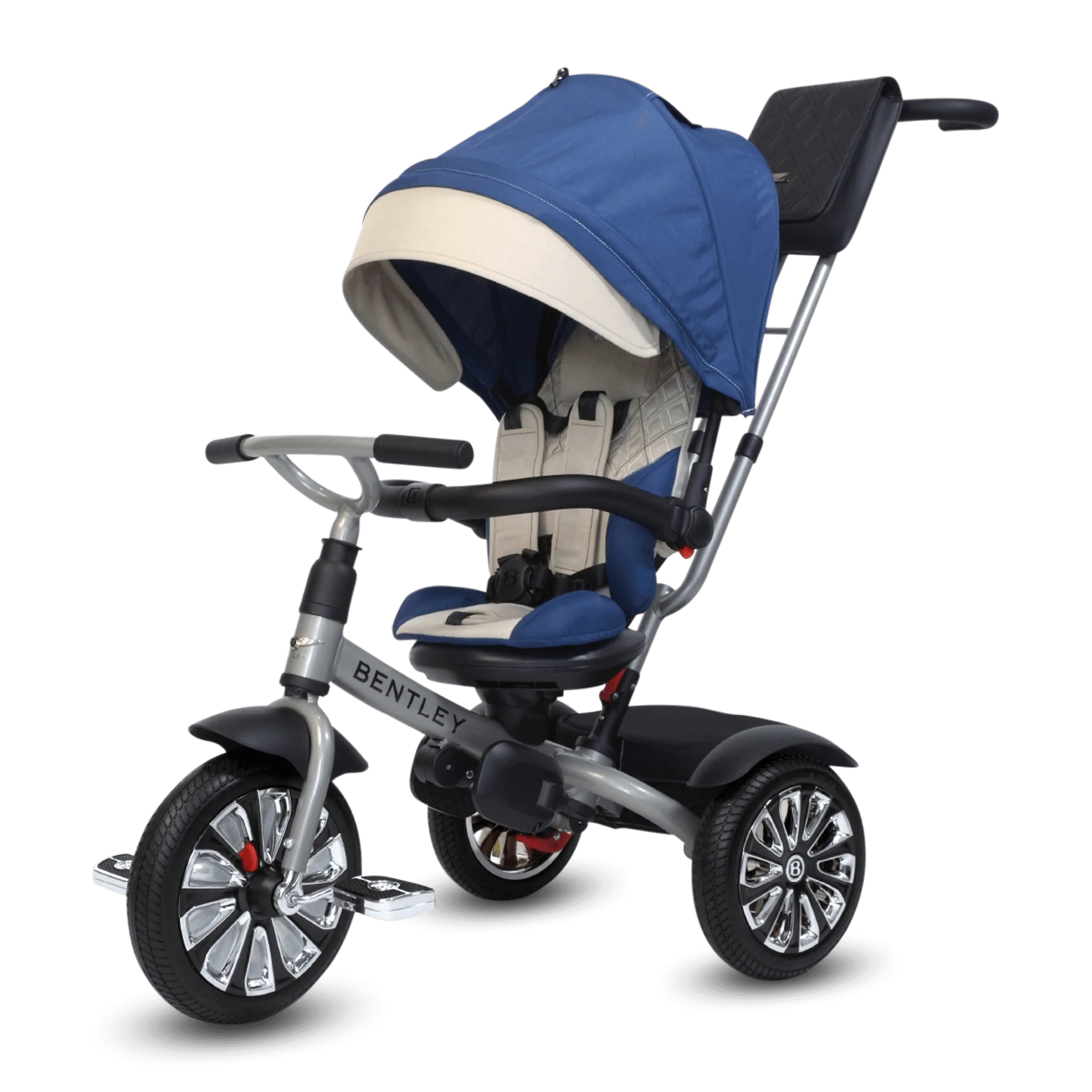 Mulliner Cool Stone Bentley 6 in 1 Stroller Trike - Image 5