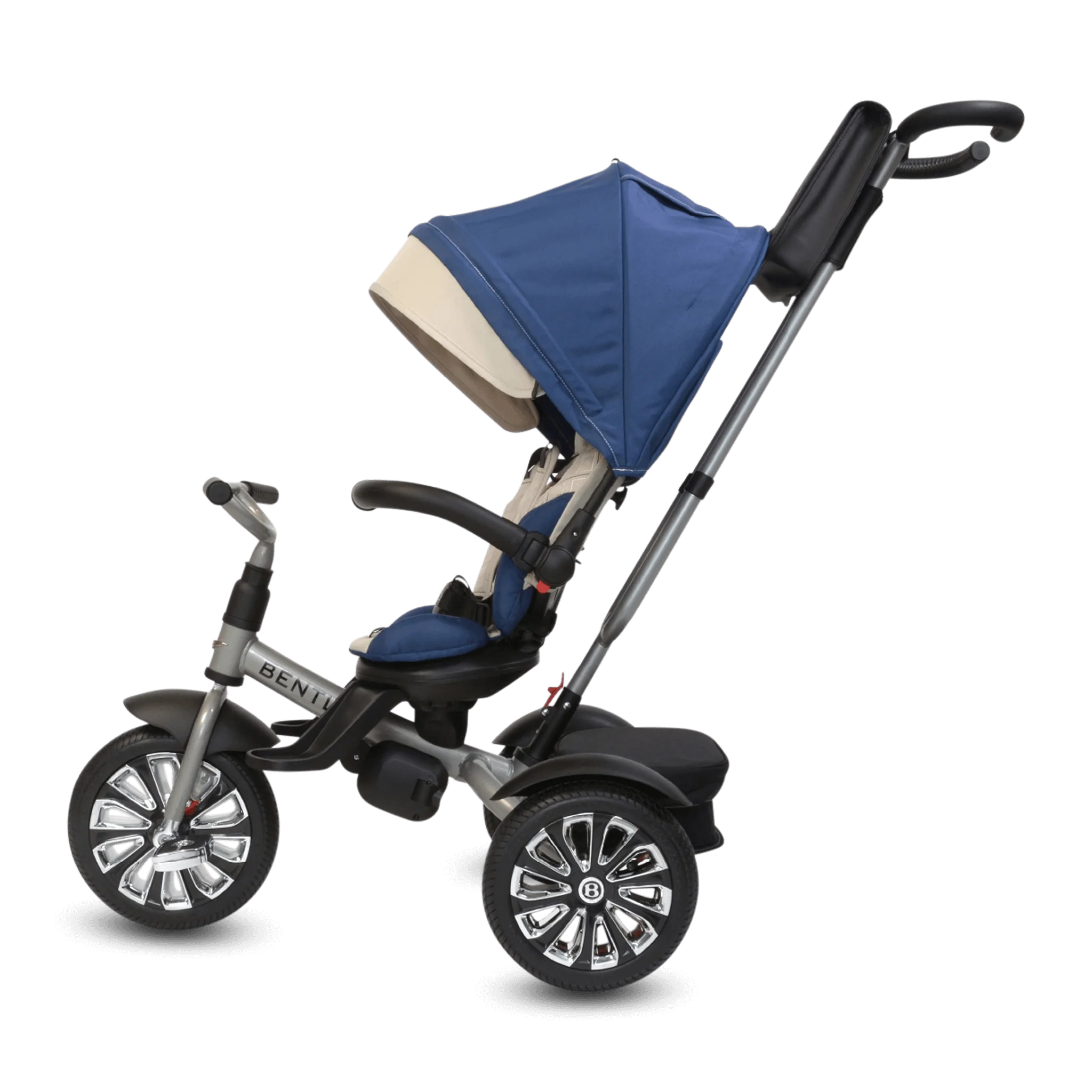 Mulliner Cool Stone Bentley 6 in 1 Stroller Trike - Image 7
