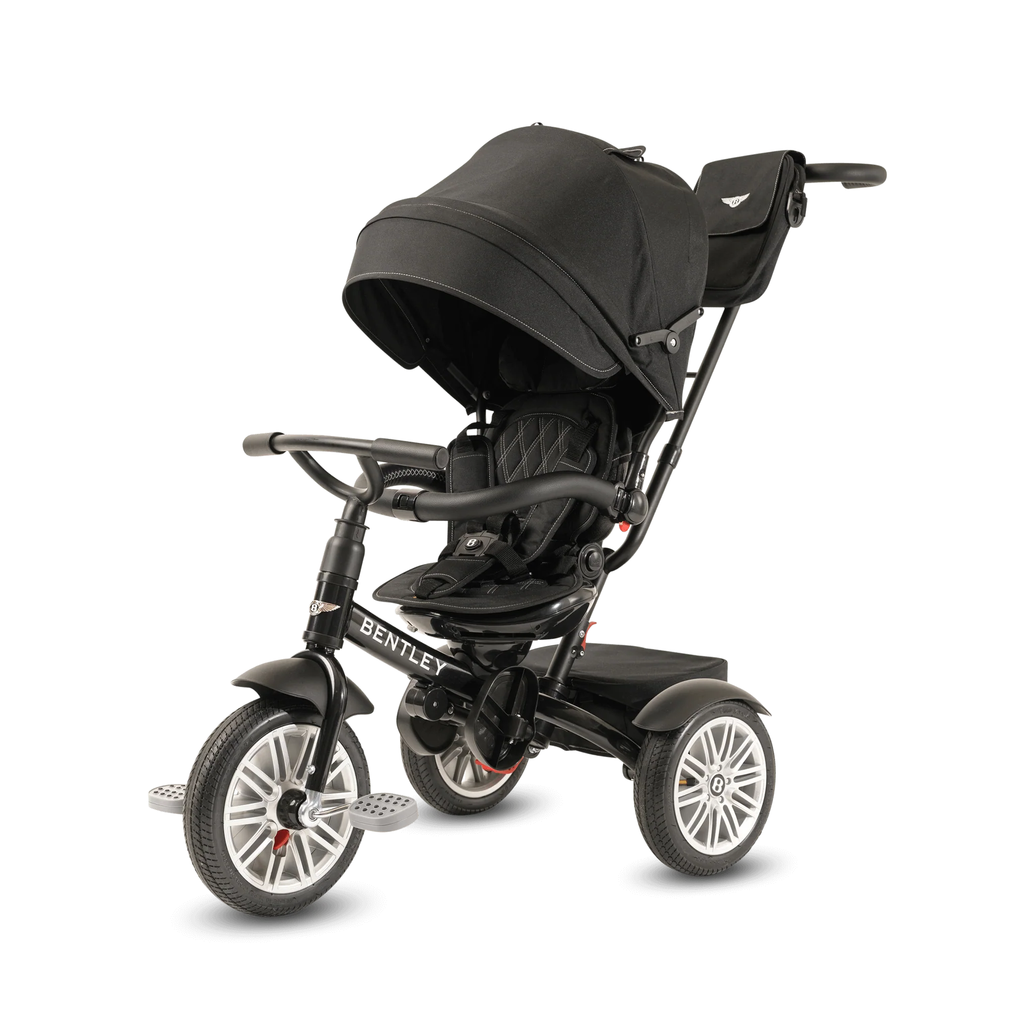 Onyx Black Bentley 6 in 1 Stroller Trike - Image 4