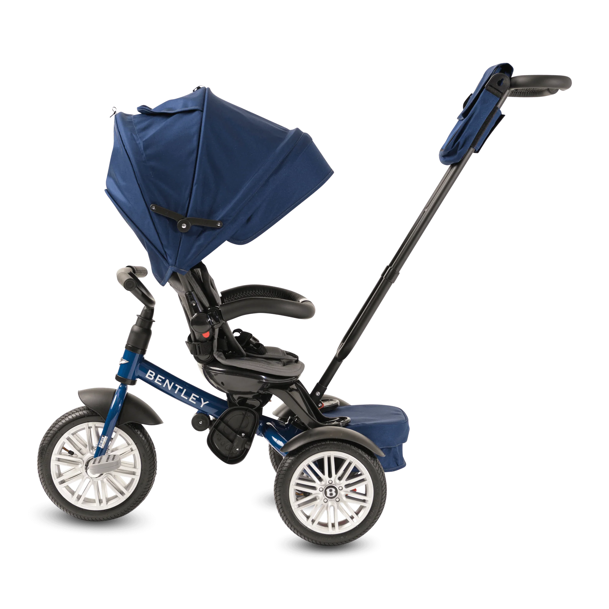 Sequin Blue Bentley 6 in 1 Stroller Trike - Image 5