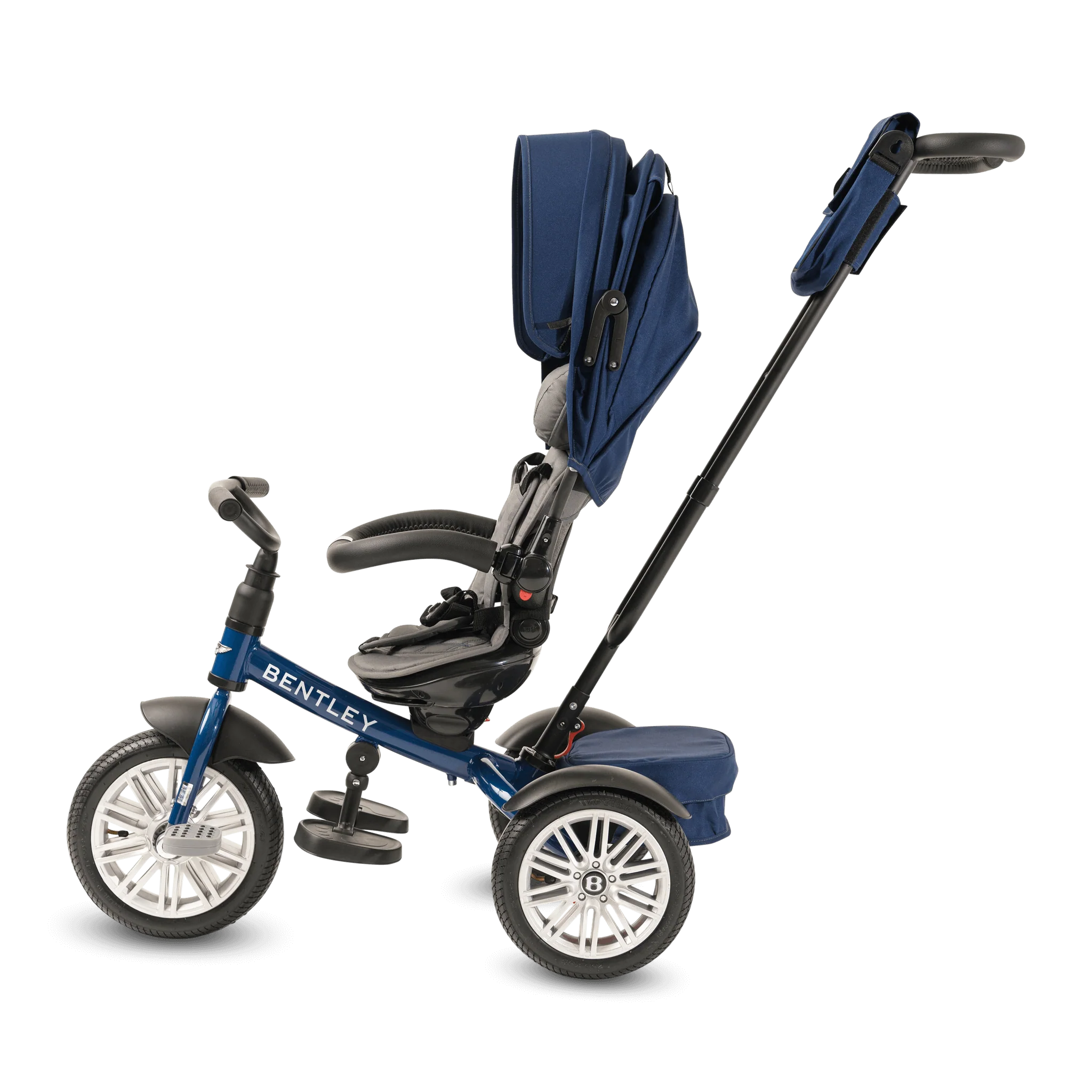 Sequin Blue Bentley 6 in 1 Stroller Trike - Image 7