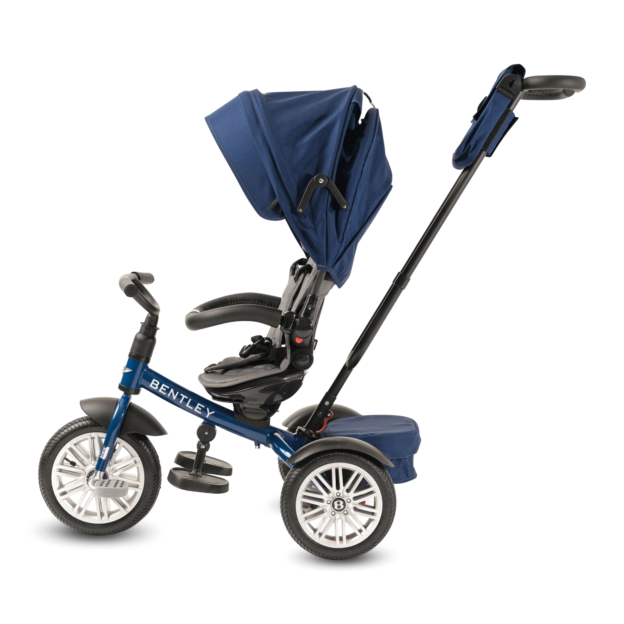 Sequin Blue Bentley 6 in 1 Stroller Trike - Image 8