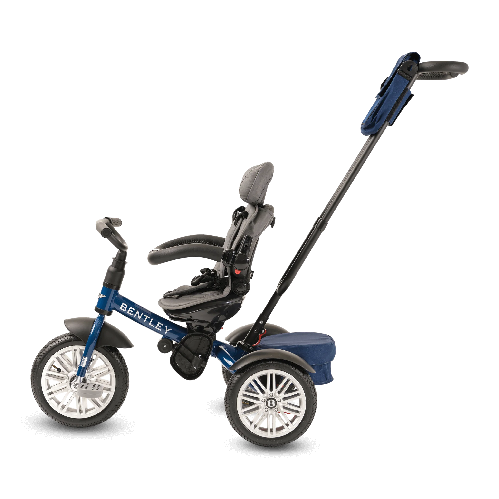 Sequin Blue Bentley 6 in 1 Stroller Trike - Image 9