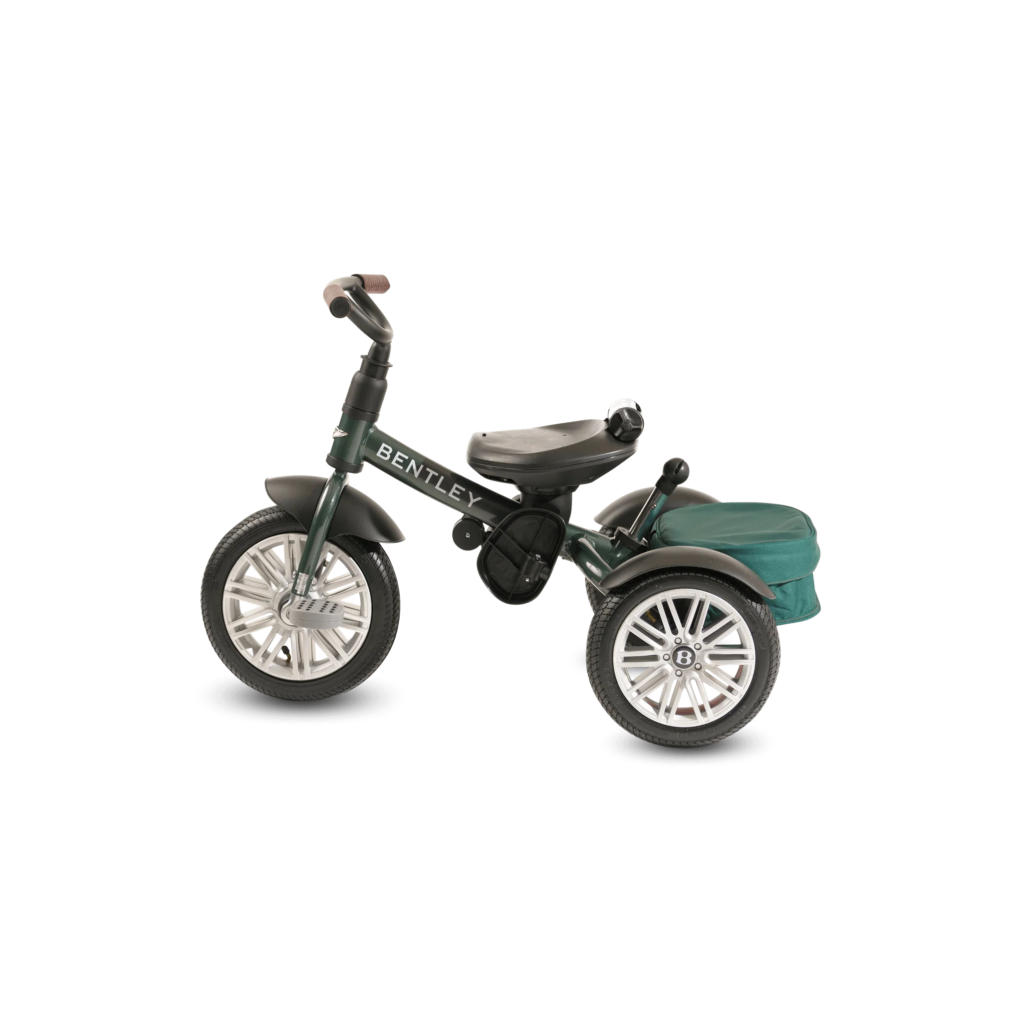 Spruce Green Bentley 6 in 1 Stroller Trike - Image 9