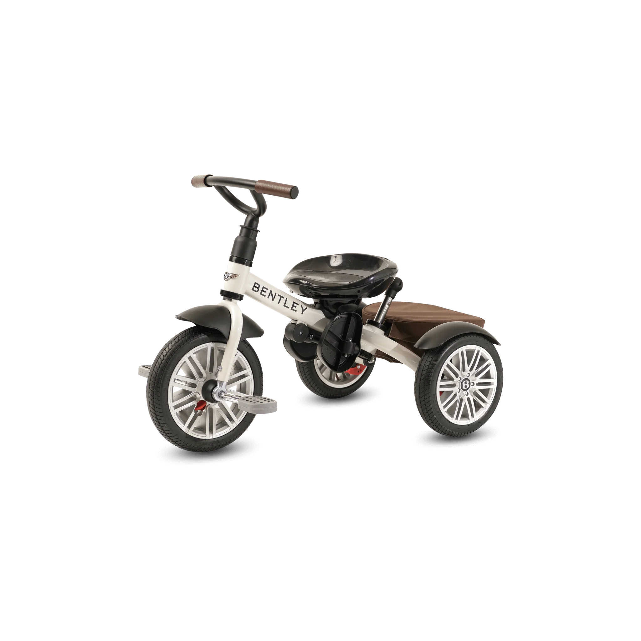 White Satin Bentley 6 in 1 Stroller Trike - Image 14