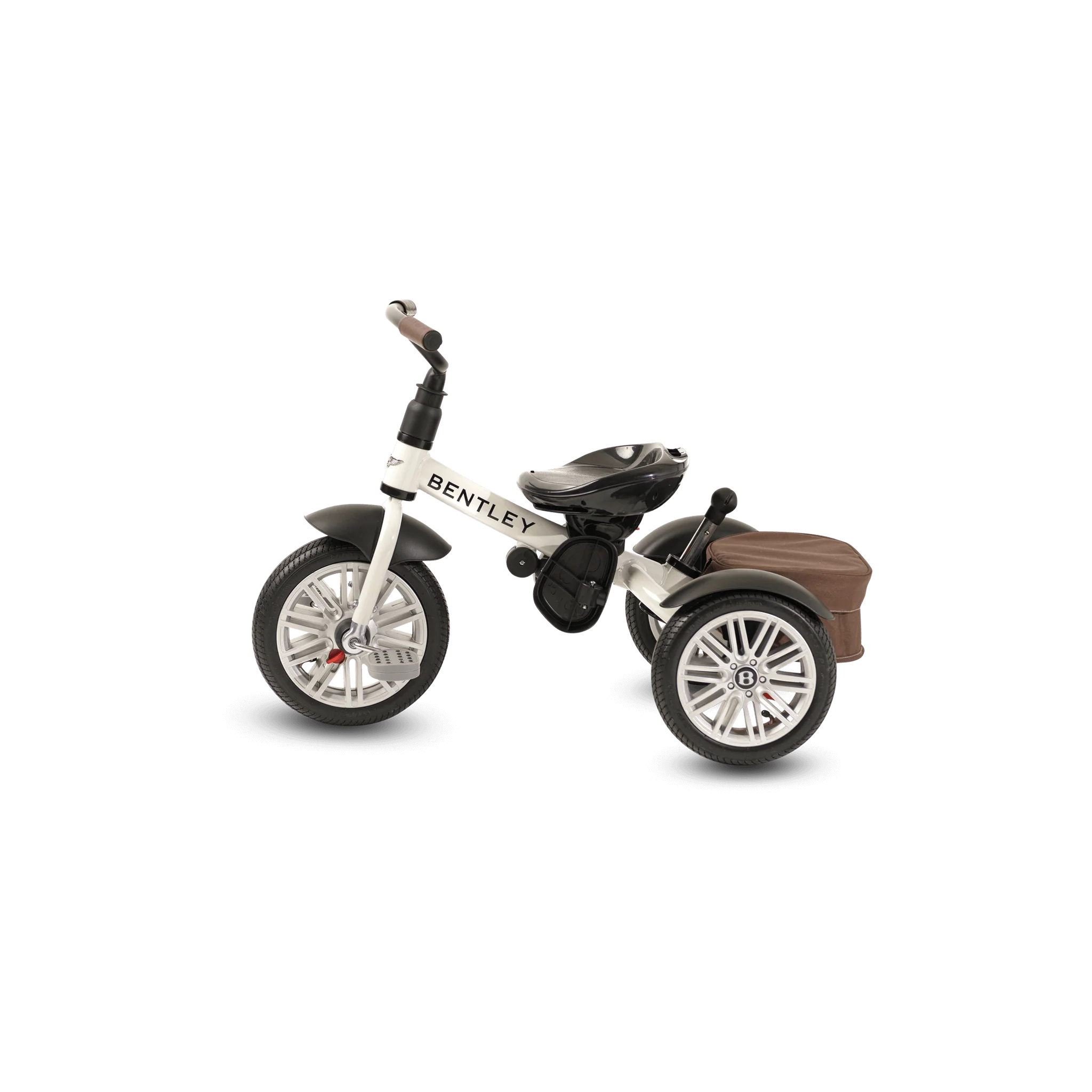 White Satin Bentley 6 in 1 Stroller Trike - Image 15